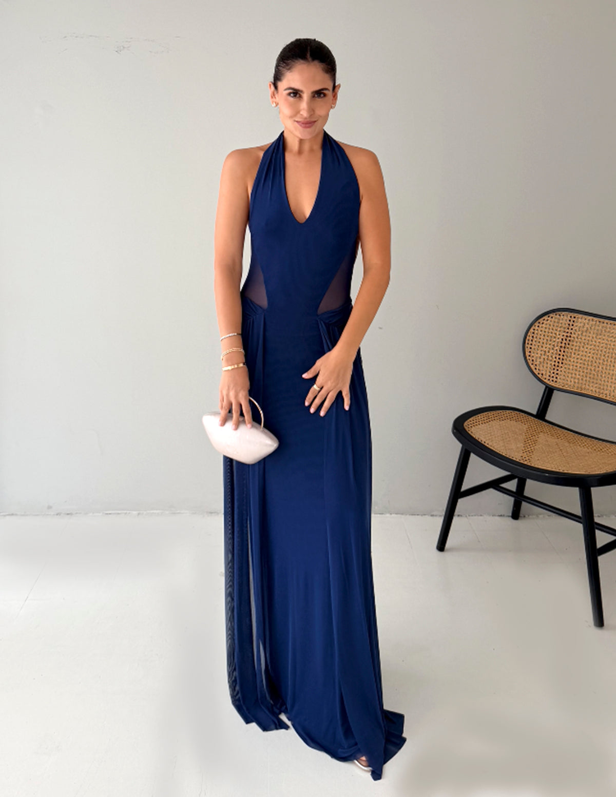 Aitana Dress Blue