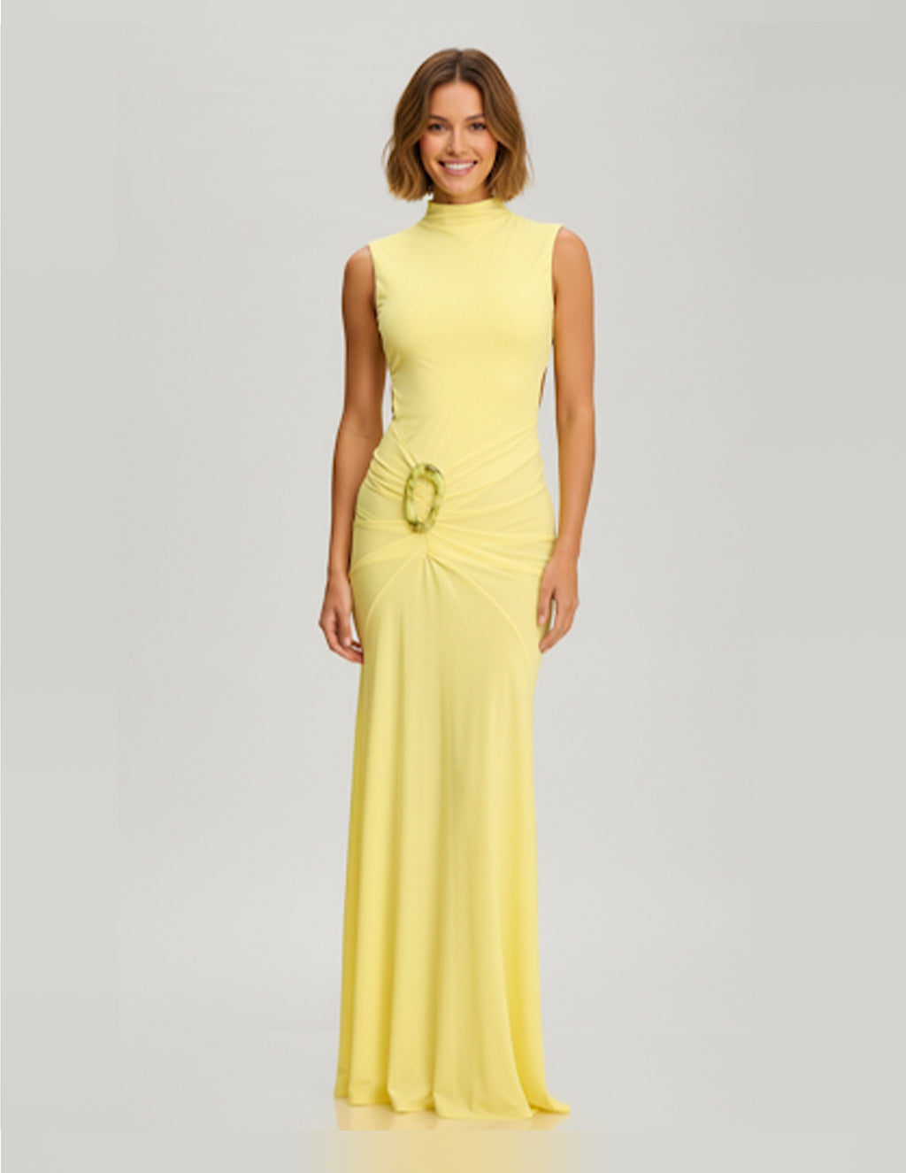 District Dress Lemon