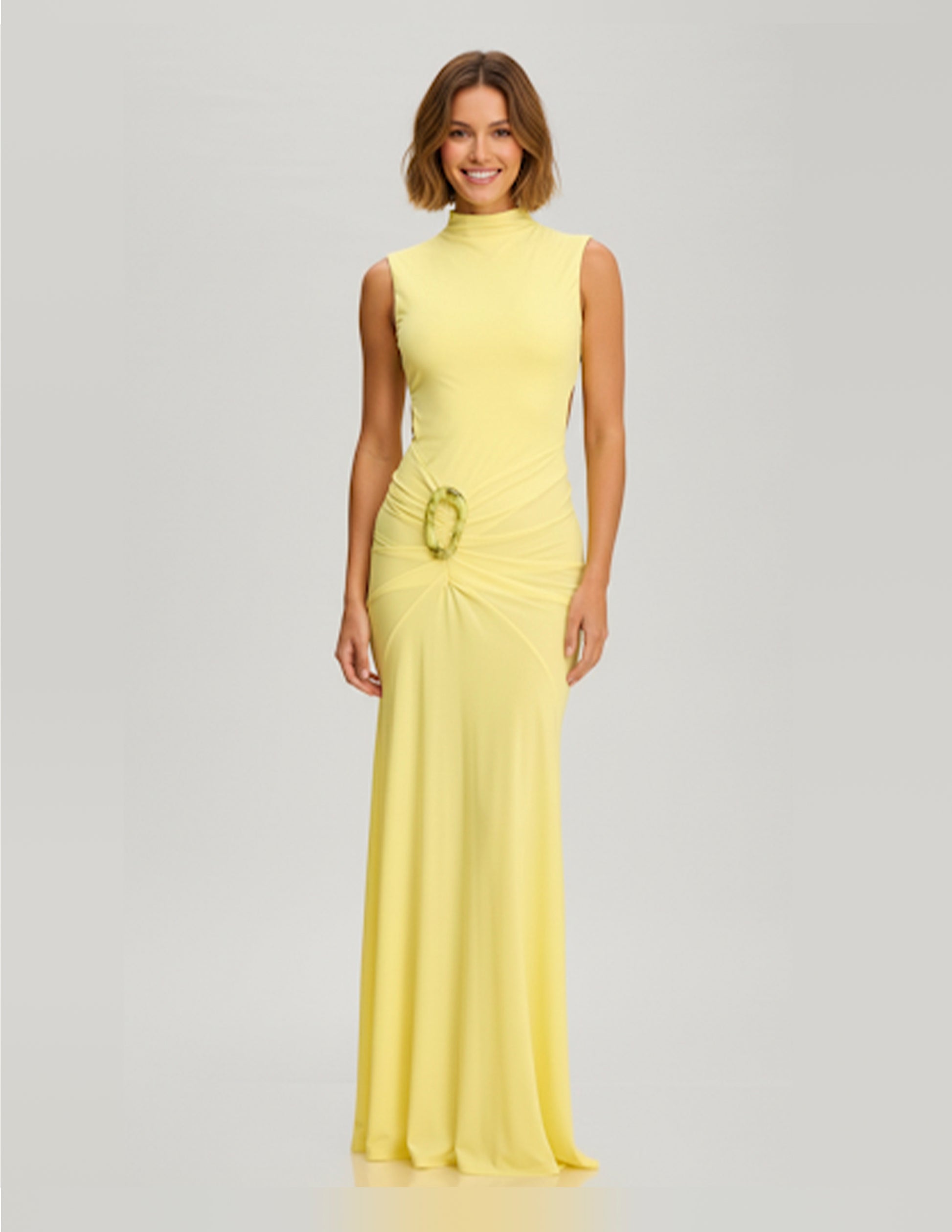 District Dress Lemon