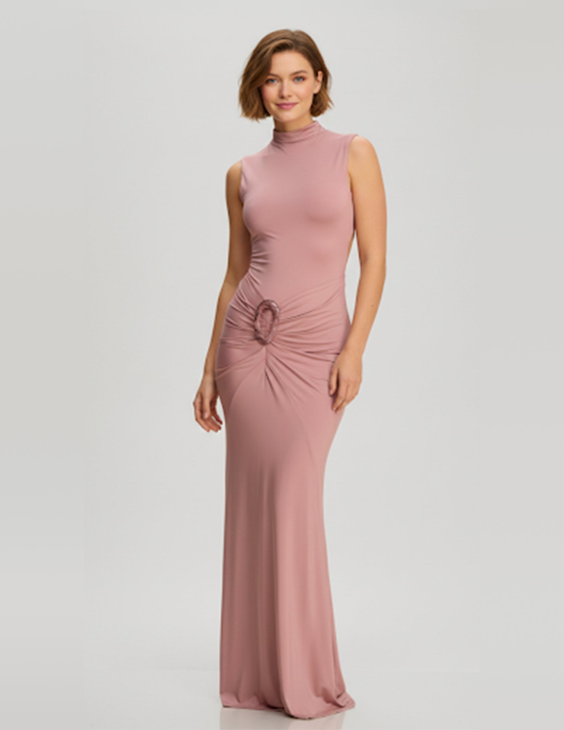 District Dress Mauve