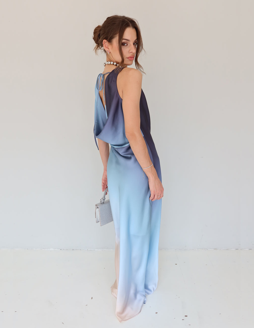 Dylan dress blue