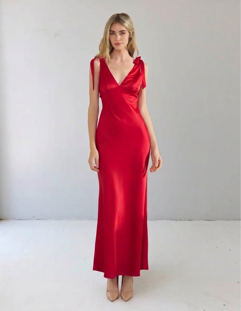 Moab Dress Red