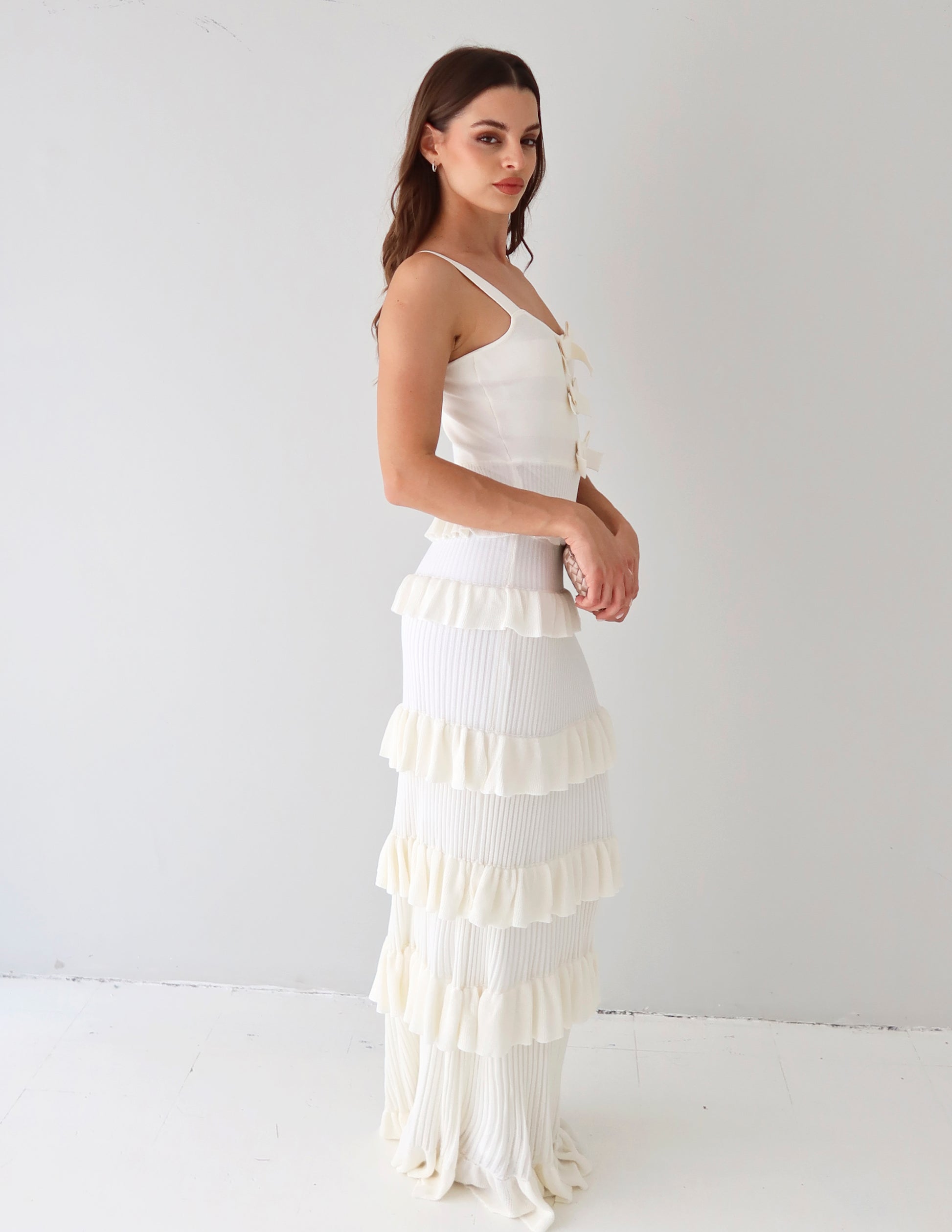 Marialla Maxi Dress White