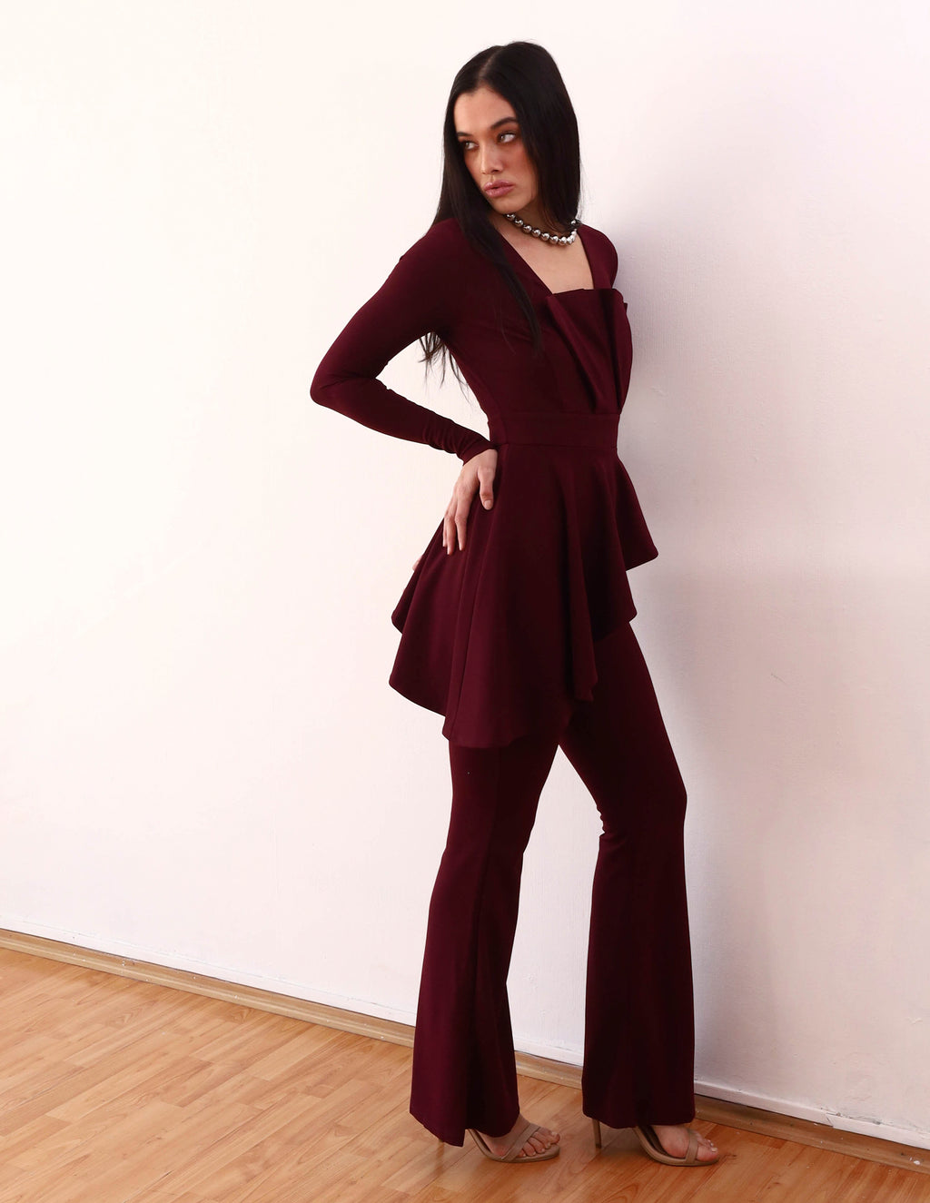 Noa Jumpsuit Red