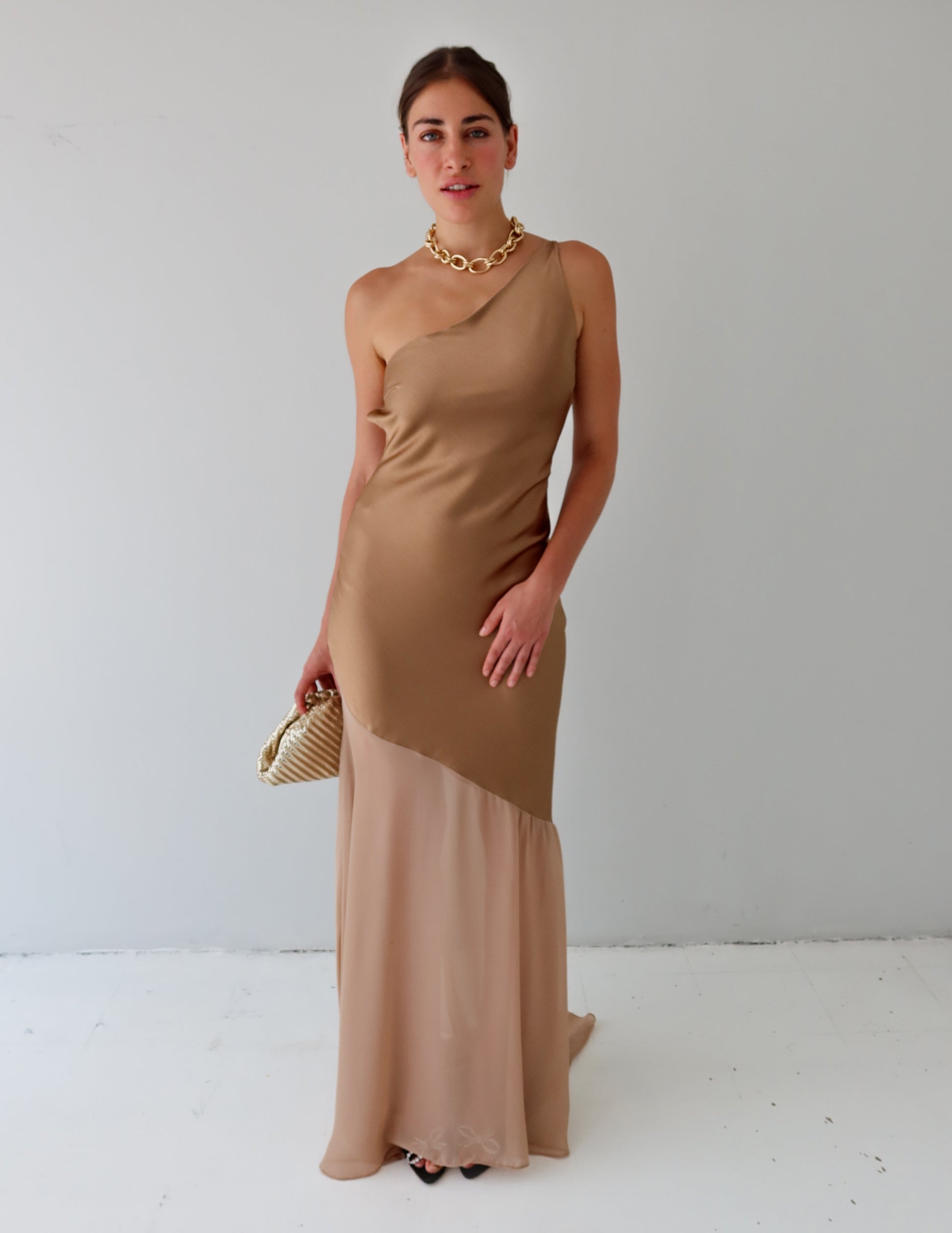 Novie Dress Gold