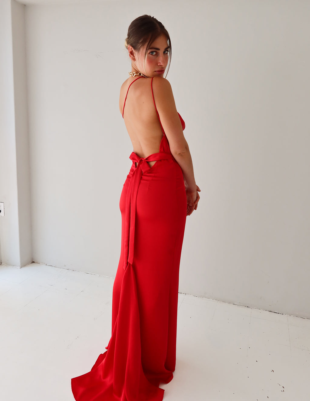 Samar Dress Red